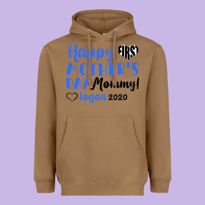 Happy First Mother's Day Mommy! Logan 2020 Heavyweight Hoodie Designed By Bettercallsaul