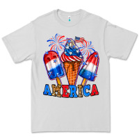 4th Of July America Ice Creams Premium Tee | Teevron