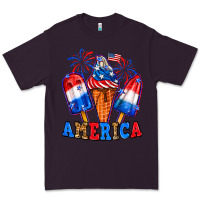 Plum 4th of July America ice creams Premium Tee - Neo Western