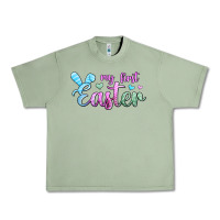 Oil Green my first easter Urban Heavy Tee - Jasminsmagicworld