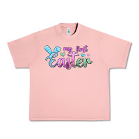 Salmon my first easter Urban Heavy Tee - Jasminsmagicworld
