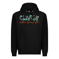 Black classy with a savage side Premium Hoodie - JahusDesignShop