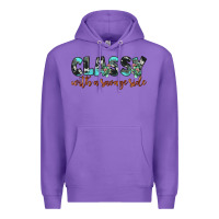 Purple classy with a savage side Premium Hoodie - JahusDesignShop
