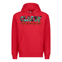 Red classy with a savage side Premium Hoodie - JahusDesignShop