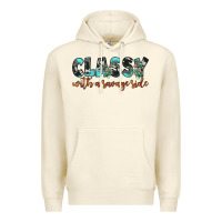 Sandshell classy with a savage side Premium Hoodie - JahusDesignShop