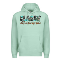Seafoam classy with a savage side Premium Hoodie - JahusDesignShop