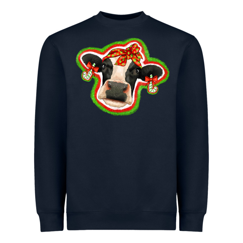Christmas Heifer Heavyweight Sweatshirt by Jasminsmagicworld | Teevron