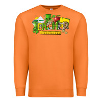 Carrot teacher st. patricks day Premium Sweatshirt - NancyCooperArtShop