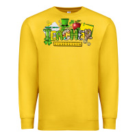 Lemon teacher st. patricks day Premium Sweatshirt - NancyCooperArtShop