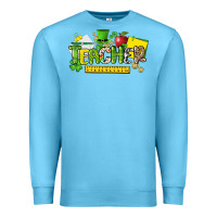 Ocean Blue teacher st. patricks day Premium Sweatshirt - NancyCooperArtShop