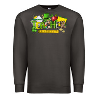 Smoke teacher st. patricks day Premium Sweatshirt - NancyCooperArtShop
