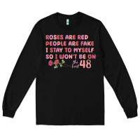 Black roses are red Long Sleeve Tee - MaliasSmallBusiness