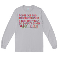 Moon Dust roses are red Long Sleeve Tee - MaliasSmallBusiness