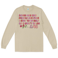 Mushroom roses are red Long Sleeve Tee - MaliasSmallBusiness