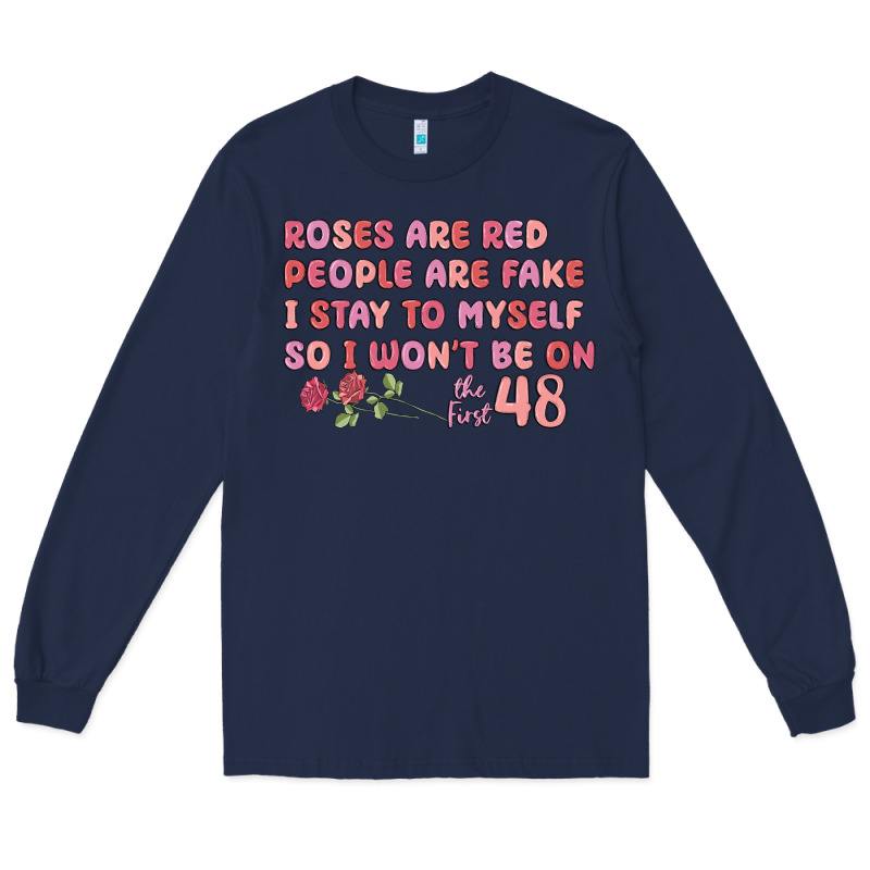 Roses Are Red Long Sleeve Tee by MaliasSmallBusiness | Teevron