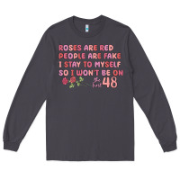 Smoke roses are red Long Sleeve Tee - MaliasSmallBusiness