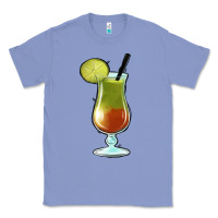 Colony Blue Margarita Glass Classic Tee - Jasminsmagicworld