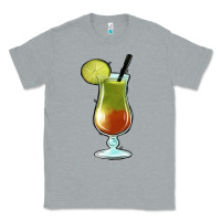 Heather Grey Margarita Glass Classic Tee - Jasminsmagicworld