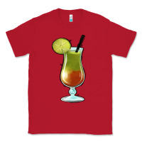 Red Margarita Glass Classic Tee - Jasminsmagicworld