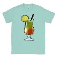 Seafoam Margarita Glass Classic Tee - Jasminsmagicworld