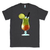 Smoke Margarita Glass Classic Tee - Jasminsmagicworld
