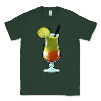 Sports Green Margarita Glass Classic Tee - Jasminsmagicworld