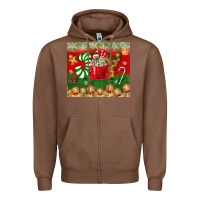 Chestnut joy tumbler Zipper Hoodie - BundleAndBundleShop