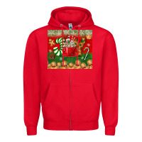 Red joy tumbler Zipper Hoodie - BundleAndBundleShop