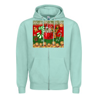 Seafoam joy tumbler Zipper Hoodie - BundleAndBundleShop