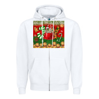 White joy tumbler Zipper Hoodie - BundleAndBundleShop