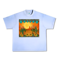 Grape Ice western sunset cactus sunflowers gemstones leopards Urban Heavy Tee - BarkalooDesign