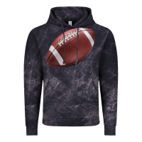Cloud Black football ball Vintage Hoodie - JahusDesignShop