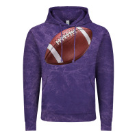 Cloud Purple football ball Vintage Hoodie - JahusDesignShop