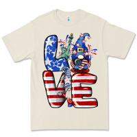 Bone Love 4th of July with gnomes 4th of july Premium Tee - CowGirlArtShop