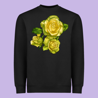St. Patrick Rose Heavyweight Sweatshirt Designed By Lillyallendesigns