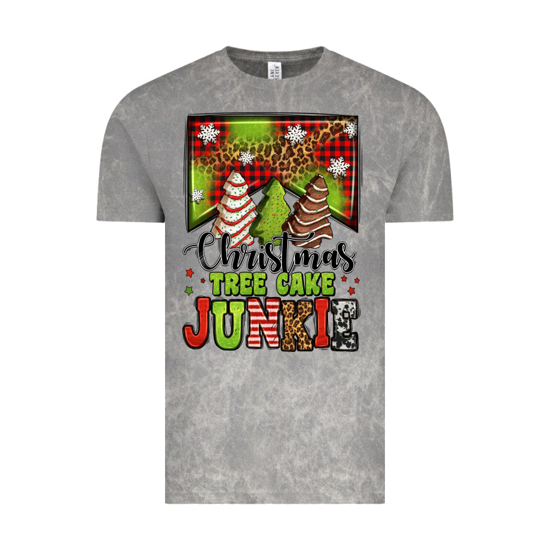 Christmas Tree Cake Junkie Vintage Tee by Jasminsmagicworld | Teevron