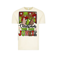 Vintage Arctic Christmas tree cake junkie Vintage Tee - Jasminsmagicworld
