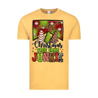 Vintage Mustard Christmas tree cake junkie Vintage Tee - Jasminsmagicworld