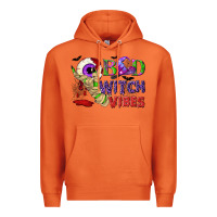 Carrot Bad witch vibes Premium Hoodie - NancyCooperArtShop