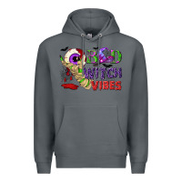 Rock Bad witch vibes Premium Hoodie - NancyCooperArtShop
