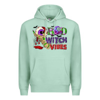 Seafoam Bad witch vibes Premium Hoodie - NancyCooperArtShop