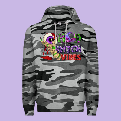Bad Witch Vibes Premium Hoodie Designed By Nancycooperartshop