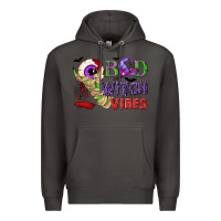 Smoke Bad witch vibes Premium Hoodie - NancyCooperArtShop