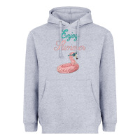 Heather Grey Enjoy Summer Heavyweight Hoodie - Bettercallsaul