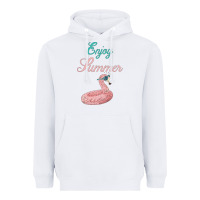 White Enjoy Summer Heavyweight Hoodie - Bettercallsaul