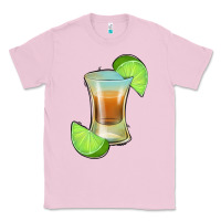 Bubblegum Pink Tequila Shot Classic Tee - Jasminsmagicworld