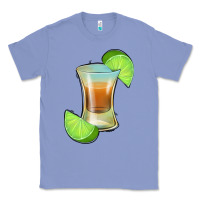 Colony Blue Tequila Shot Classic Tee - Jasminsmagicworld
