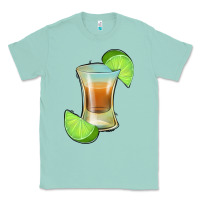 Seafoam Tequila Shot Classic Tee - Jasminsmagicworld