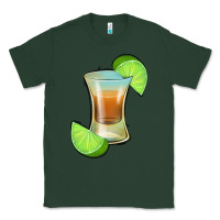 Sports Green Tequila Shot Classic Tee - Jasminsmagicworld