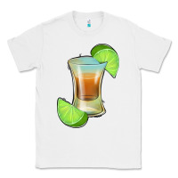White Tequila Shot Classic Tee - Jasminsmagicworld